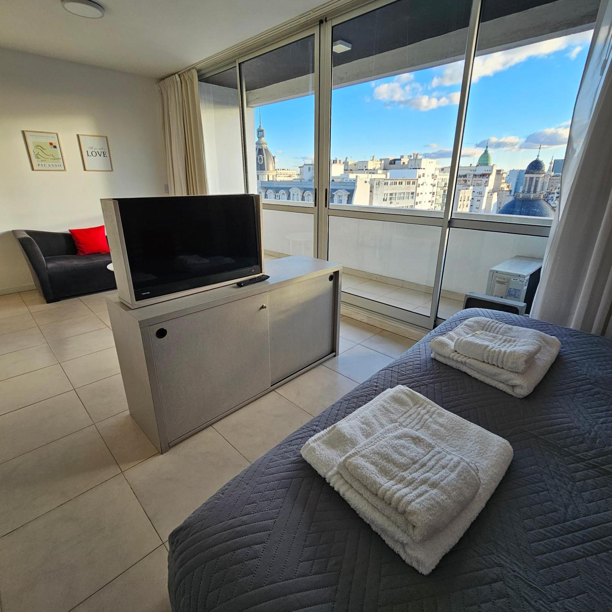 Centrico, Ideal Parejas, Vista Panoramica, Con Piscina Buenos Aires Rom bilde