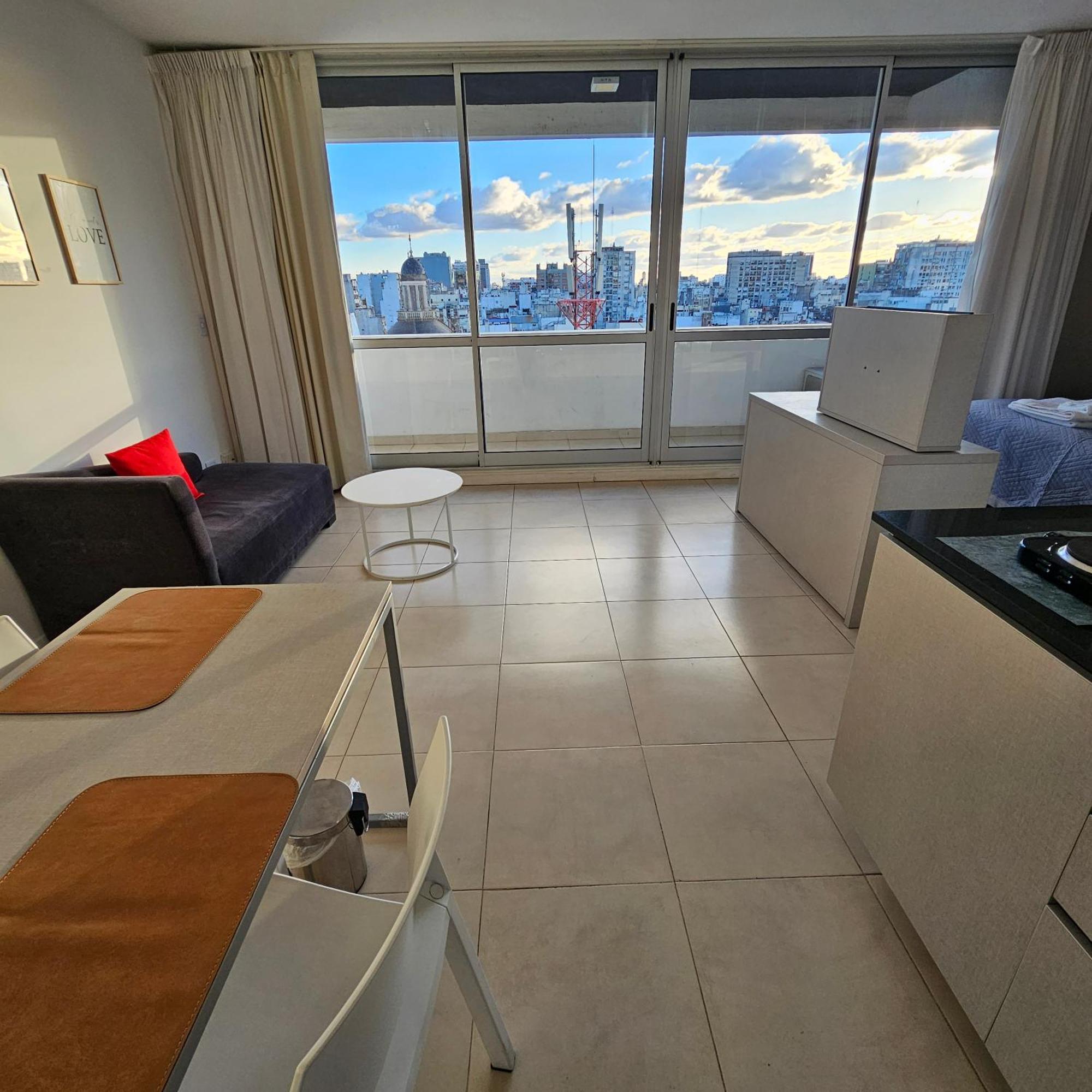 Centrico, Ideal Parejas, Vista Panoramica, Con Piscina Buenos Aires Rom bilde
